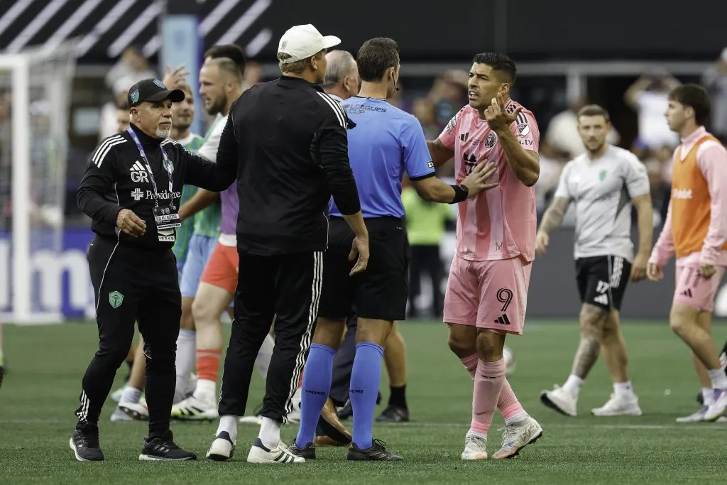 Luis Suárez, penado tras su mal accionar en Inter Miami [Foto: Getty]