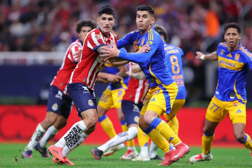 Chivas vs. Tigres, siempre un cruce muy picante [Foto: Getty]