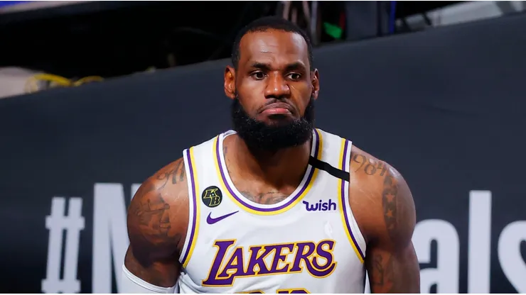 LeBron James ha ganado un título con Los Angeles Lakers.