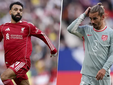 Las alineaciones de Liverpool vs. Atlético de Madrid por la Champions