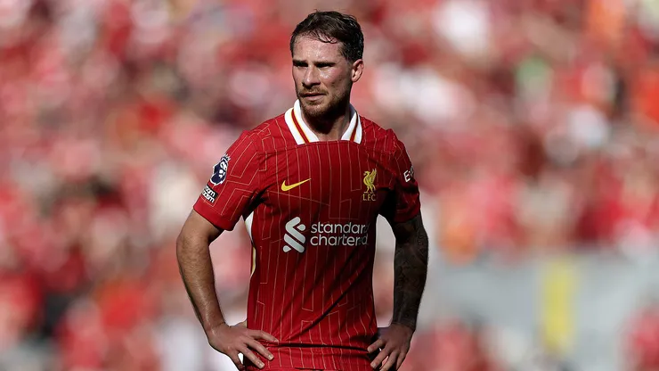 Alexis Mac Allister no es titular con Liverpool ante Atlético de Madrid