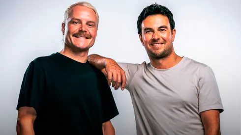 Valtteri Bottas y Checo Pérez