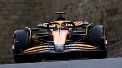 Oscar Piastri en el GP de Azerbaiyán 2025