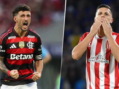 Las alineaciones de Flamengo vs. Estudiantes por la Copa Libertadores