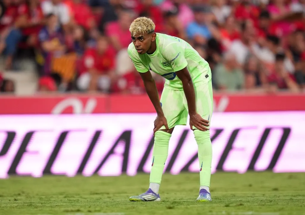 Lamine Yamal en Barcelona (GETTY IMAGES)