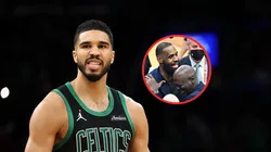 Jayson Tatum eligió al GOAT de la NBA.