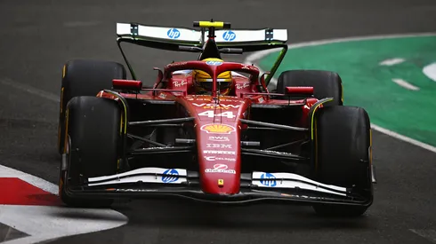 Lewis Hamilton en Baku 2025