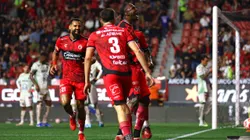 Xolos de Tijuana en su partido contra Rayados