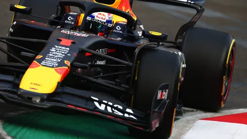 Max Verstappen en el GP de Azerbaiyán 2025