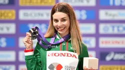 Alegna González estableció un récord continental al marcar un tiempo de 1:26:06