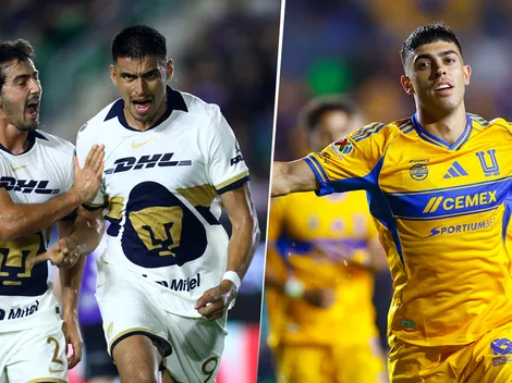 Las alineaciones de Pumas UNAM vs. Tigres UANL por el Apertura 2025