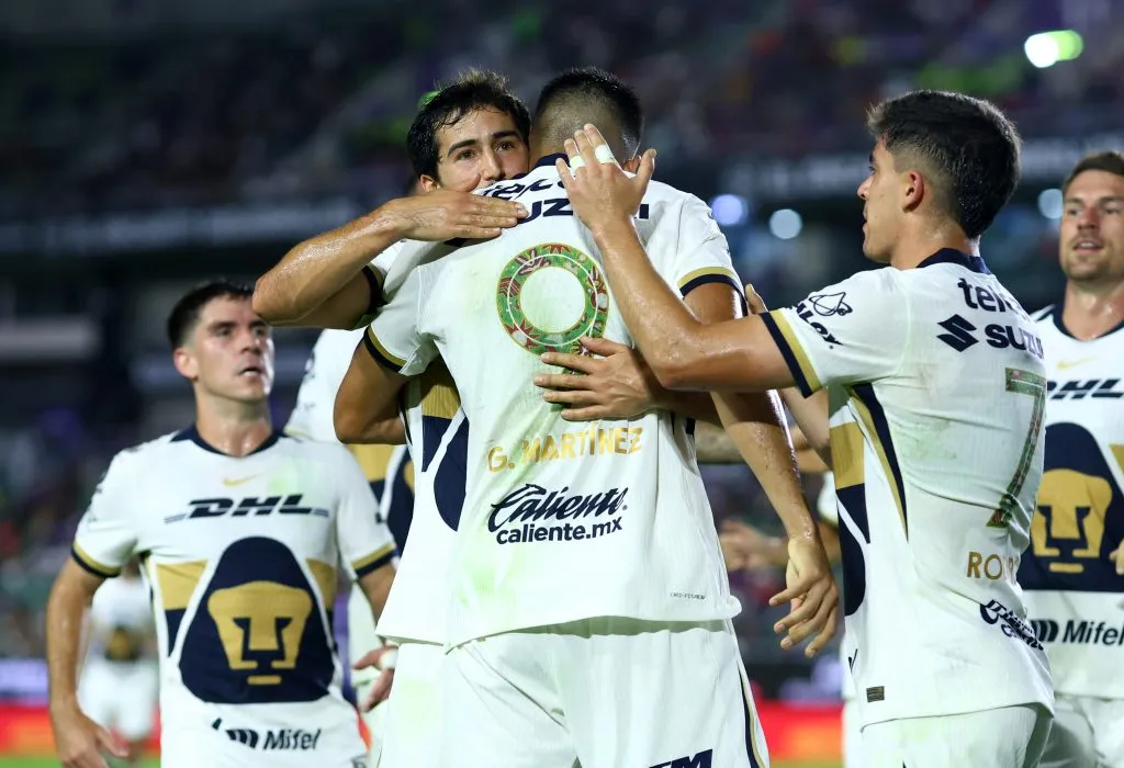 Pumas goleó por 4-1 a Mazatlán de visitante en su último partido por la Liga MX. (Getty Images)
