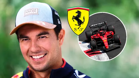 Checo Pérez vuelve al ruedo a bordo de un Ferrari