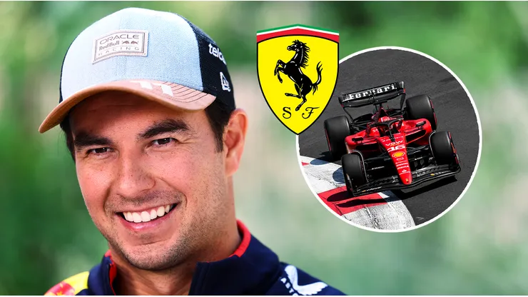 Checo Pérez vuelve al ruedo a bordo de un Ferrari
