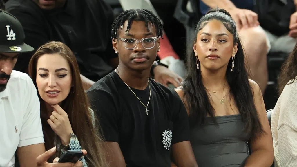 Bryce James podrá debutar en la NBA en la próxima temporada. (GETTY IMAGES)