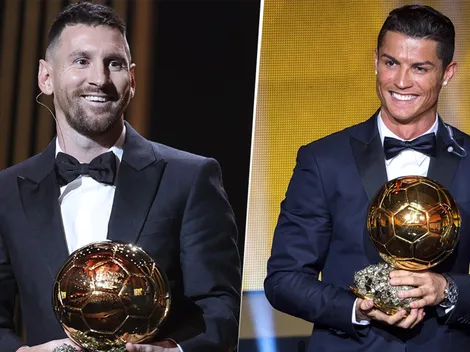 Lionel Messi vs. Cristiano Ronaldo: ¿Quién ganó más veces el Balón de Oro?