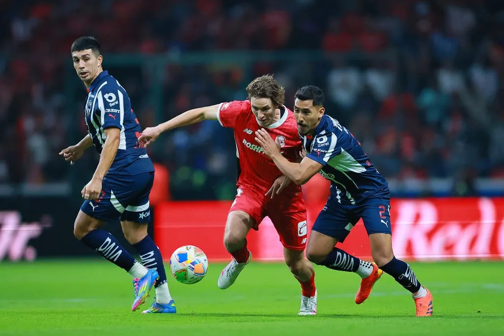 Toluca recibirá a Rayados en uno de los juegos destacados de la Jornada 10 del Apertura 2025. (Getty Images)