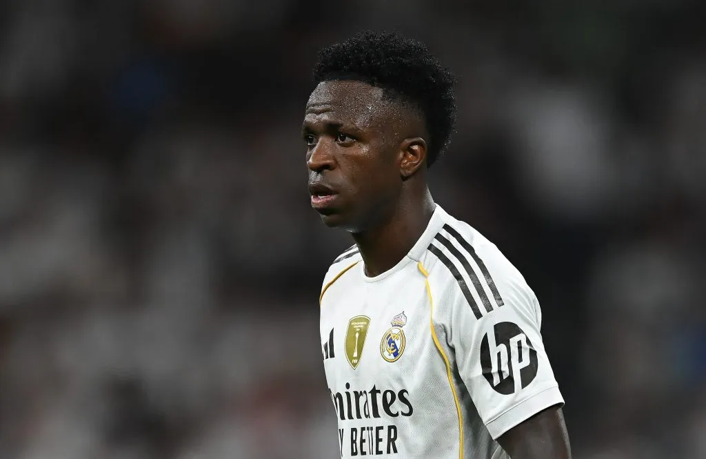 Vinícius no completó los 90 minutos en ninguno de los seis encuentros de Real Madrid en la temporada. (Getty Images)