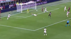 Santiago Giménez marcó 1-0 para Milan ante Lecce por la Copa Italia