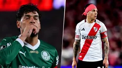 Palmeiras vs. River Plate por la Copa Libertadores.