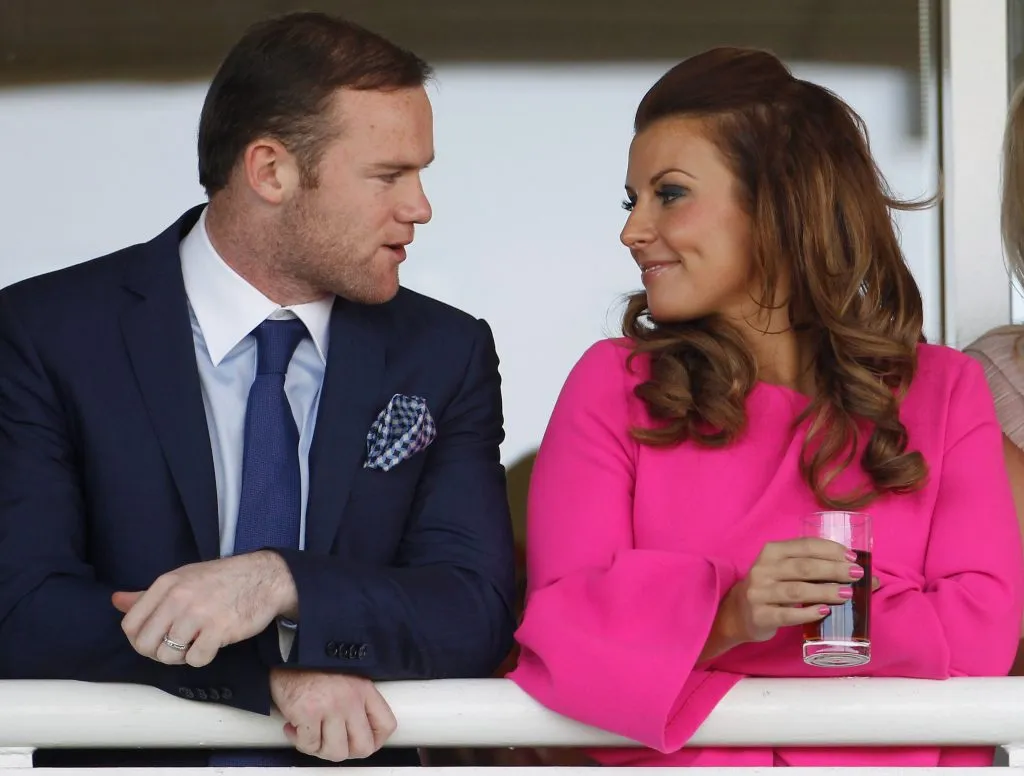 Wayne Rooney junto a su mujer (Getty Images)