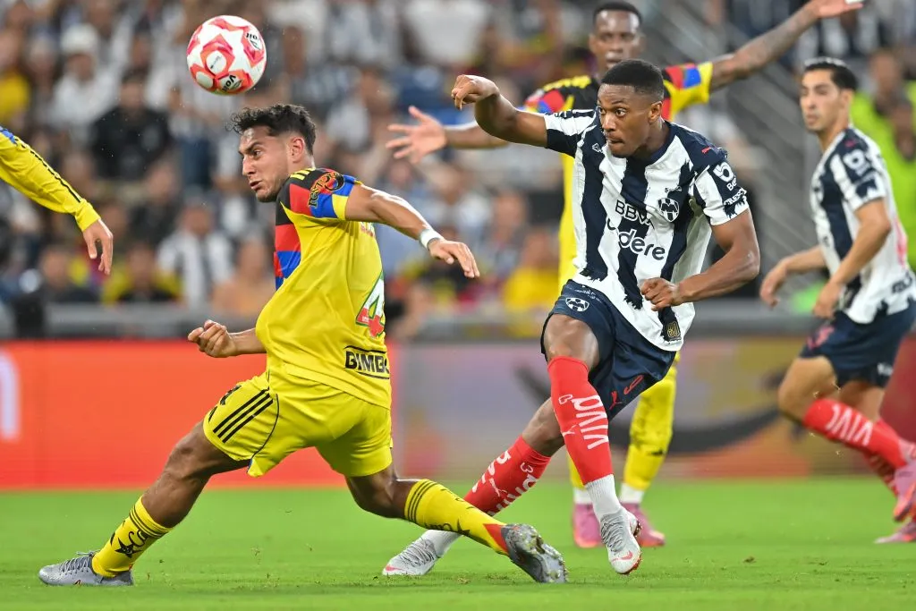 Anthony Martial y sus primeros minutos en Rayados [Foto: Getty]
