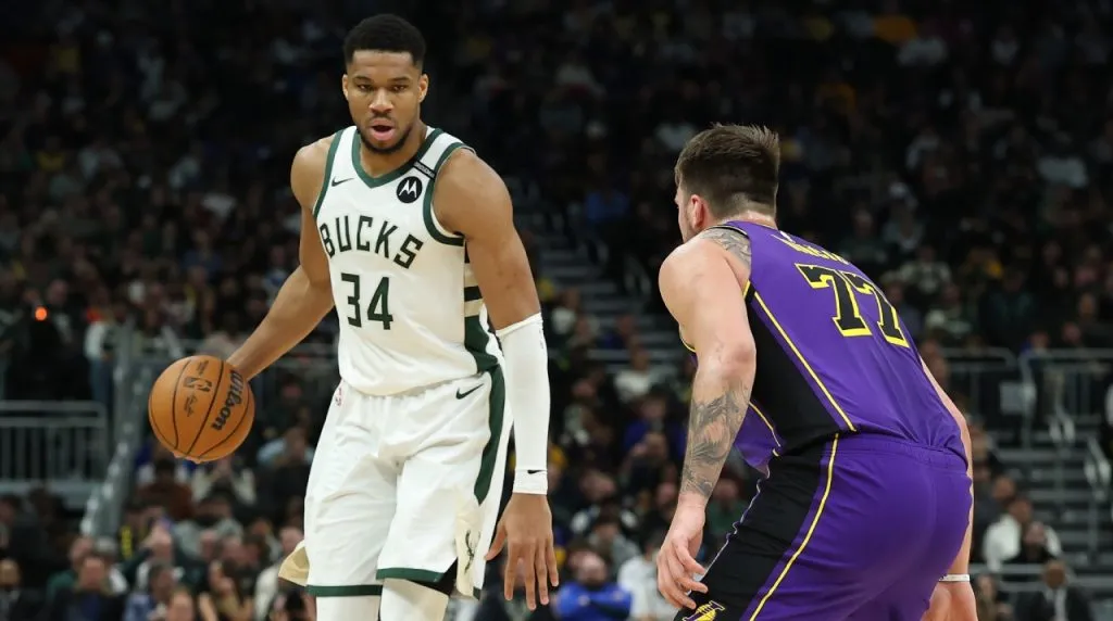 Antetokounmpo reaccionó al traspaso de Doncic a Lakers. (Foto: Getty Images)