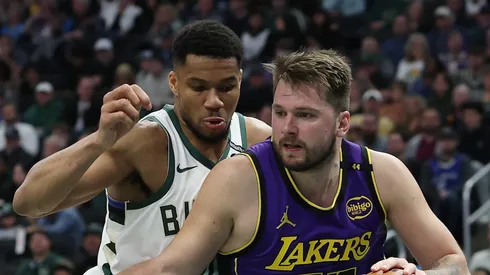 Giannis Antetokounmpo reaccionó al traspaso de Luka Doncic a Lakers.