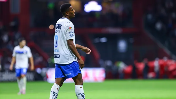Anthony Martial no habló tras la derrota de Rayados.