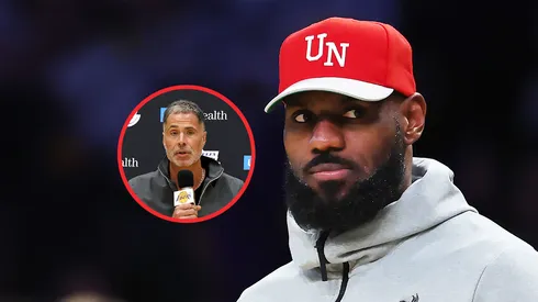 Rob Pelnka habló del retiro de LeBron James.