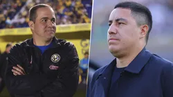 André Jardine y Efraín Juárez, los entrenadores de América y Pumas