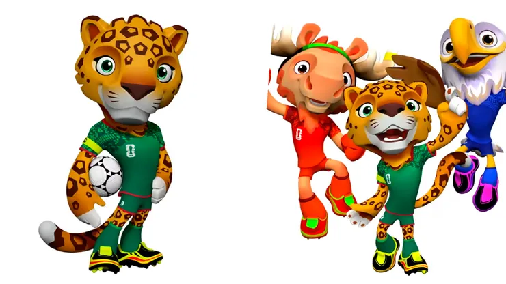 Las mascotas de la Copa Mundial de la FIFA 2026
