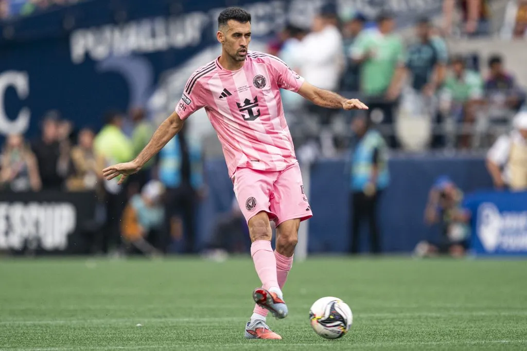 Sergio Busquets se retirará una vez que finalice su participación en la MLS con Inter Miami. (Getty Images)
