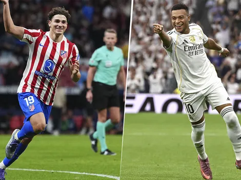 Las alineaciones de Atlético de Madrid vs. Real Madrid por LaLiga