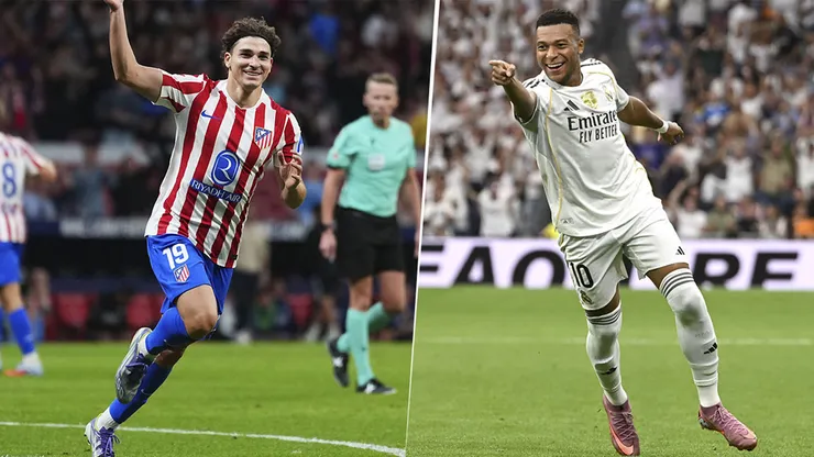 Atlético de Madrid y Real Madrid se enfrentan por LaLiga