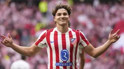 Julián Álvarez, la gran figura del Derby de Madrid