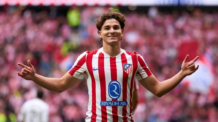 Julián Álvarez fue la figura ante Real Madrid.