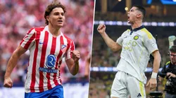 Cristiano Ronaldo vs. Julián Álvarez: salarios 2025.