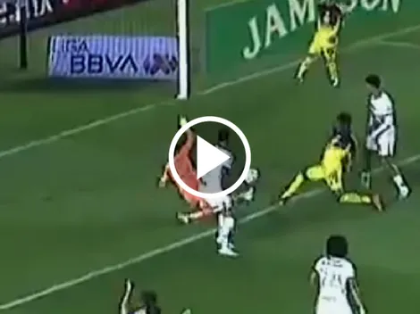 Keylor Navas y la impresionante parada con una pierna en América vs. Pumas