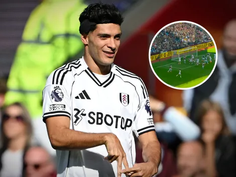 ¡Se lo hizo a Dibu Martínez! El gol de Raúl Jiménez con Fulham