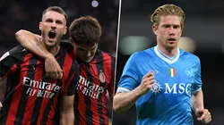 Milan y Napoli se enfrentan en la Serie A