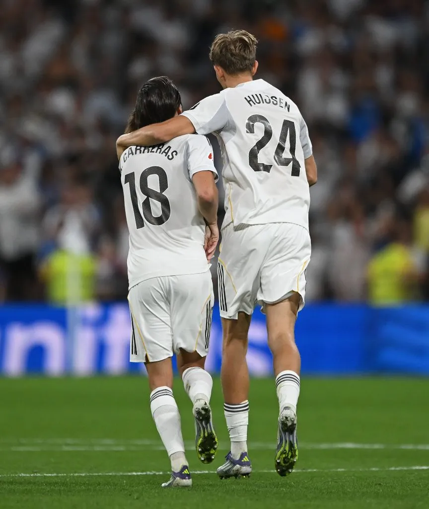 Álvaro Carreras y Dean Huijsen (GETTY IMAGES)