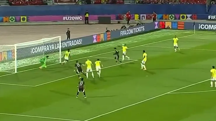 Alexei Domínguez marcó el 1-0 de México ante Brasil por el Mundial Sub-20