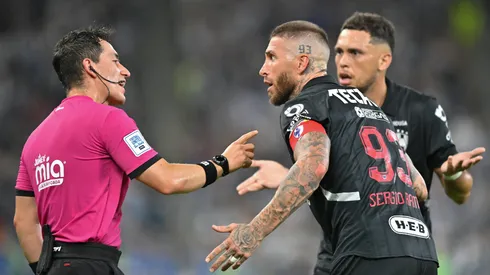 Sergio Ramos apuntó contra el arbitraje.