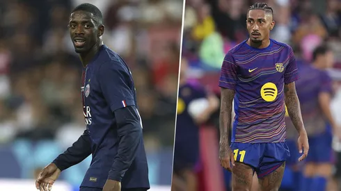 Ousmane Dembélé y Raphinha no juegan en Barcelona-PSG