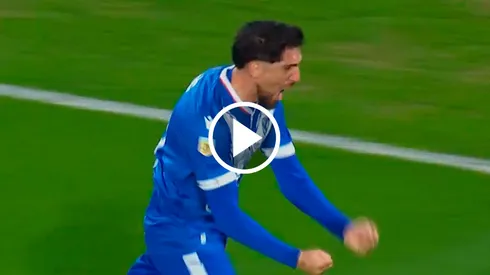 Diego Valdés anotó su primer gol en la Argentina