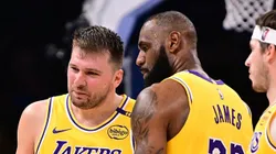 Doncic y LeBron jugarán su primera campaña completa en Lakers.