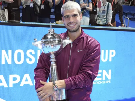 Carlos Alcaraz se bajó del Masters 1000 de Shanghái