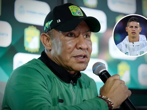 Nacho Ambriz se mostró entusiasmado de contar con James Rodríguez