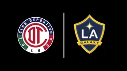 Toluca vs. LA Galaxy por el Campeones Cup 2025.